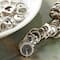 12 Pack: Sterling Silver-Plated Metal & Acrylic Ring Beads, 10mm by Bead Landing™